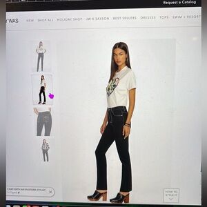 Johnny -Was Sancere Sasoon Straight Leg Jeans in True Black Wash